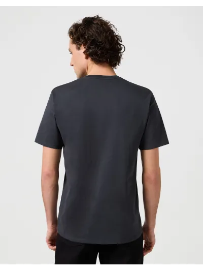 Wrangler - AMERICANA TEE / FADED BLACK - Férfi póló