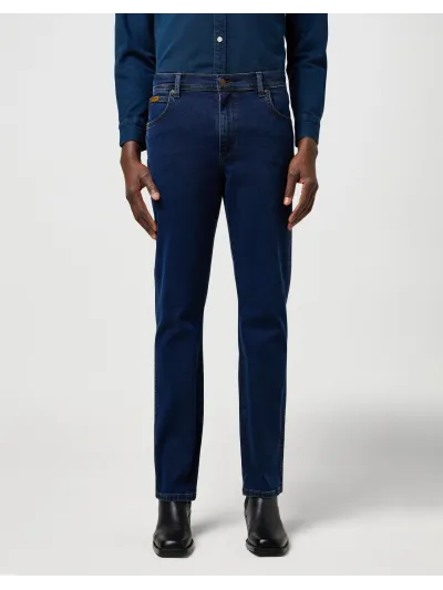 Wrangler - TEXAS / RUSTIC NAVY - Férfi farmernadrág