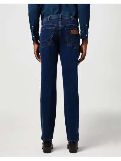 Wrangler - TEXAS / RUSTIC NAVY - Férfi farmernadrág