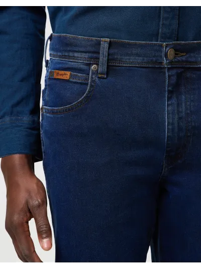 Wrangler - TEXAS / RUSTIC NAVY - Férfi farmernadrág