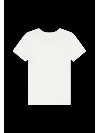 Wrangler - SIGN OFF TEE / WORN WHITE - Női póló