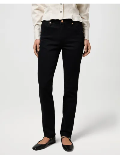 Wrangler - PIPER / RETRO BLACK - Női farmernadrág