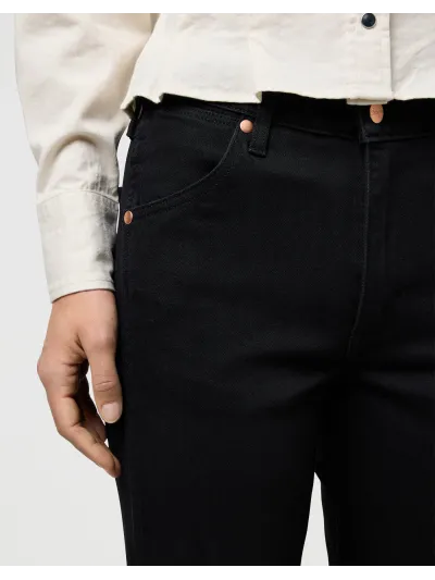 Wrangler - PIPER / RETRO BLACK - Női farmernadrág