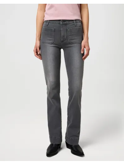 Wrangler - FLARE / FROSTED FRONTS - Női farmernadrág