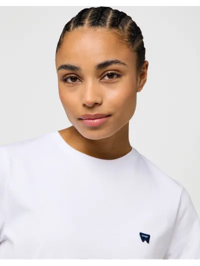 Wrangler - SIGN OFF TEE / WHITE - Női póló