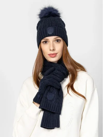 Heavy Tools - POLLY25 / NAVY - Női sál