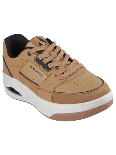 Skechers - Uno Court / Low Post - Sneaker Bőr Férfi utcai cipő