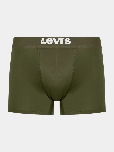 Levi's - Solid Basic Organic Trunk - Férfi boxeralsó szett - 2 db