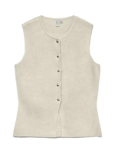 Vero Moda - SABA / Grey - Női kötött mellény