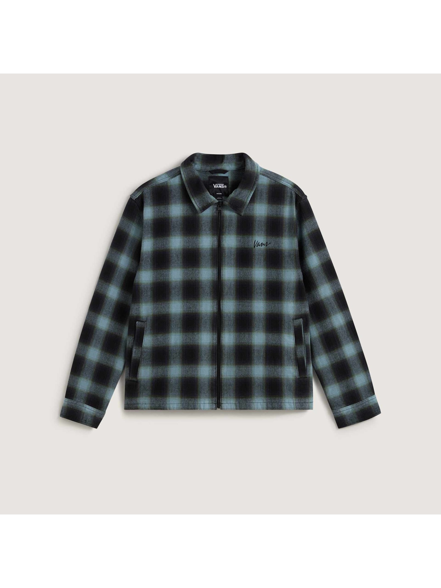 Vans - Crestmont Plaid Shacket - Férfi dzseki