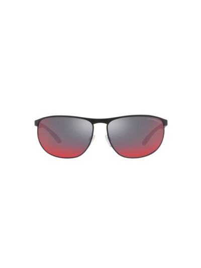 Emporio Armani napszemüveg - Matte Black / Dark Grey Mirror Blue-Red
