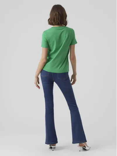 Vero Moda - PAULA / Green - Női póló