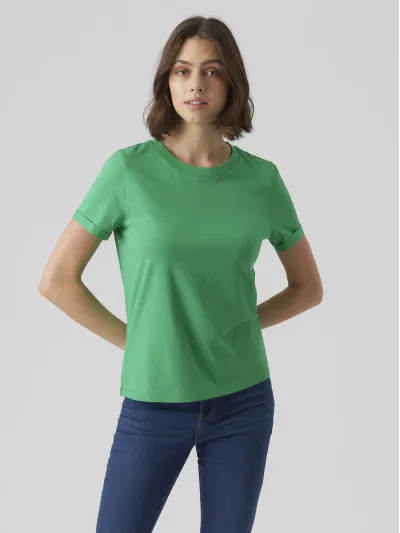 Vero Moda - PAULA / Green - Női póló