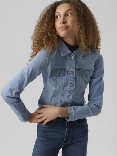 Vero Moda - LUNA / Blue - Farmer Női dzseki