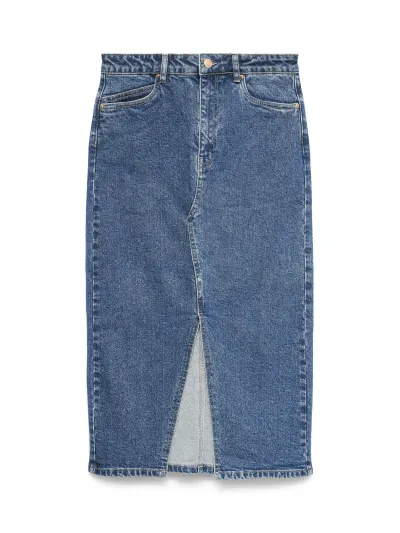 Vero Moda - VERI / Blue - Farmer Női szoknya