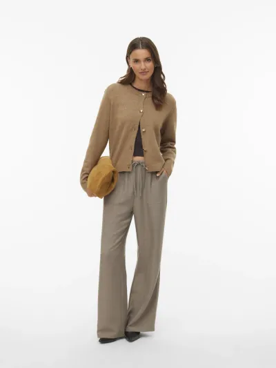 Vero Moda - MELANEY / Grey - Elegáns Női nadrág