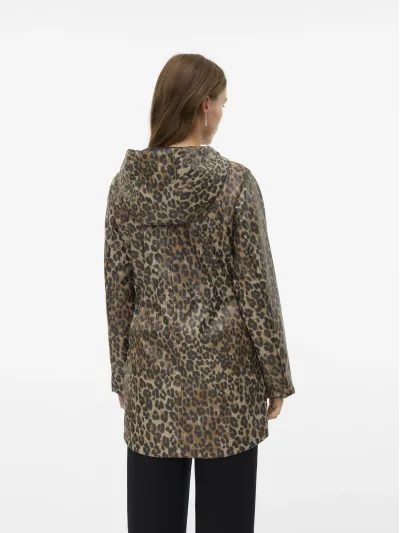 Vero Moda - MALOU / Brown - Női esőkabát
