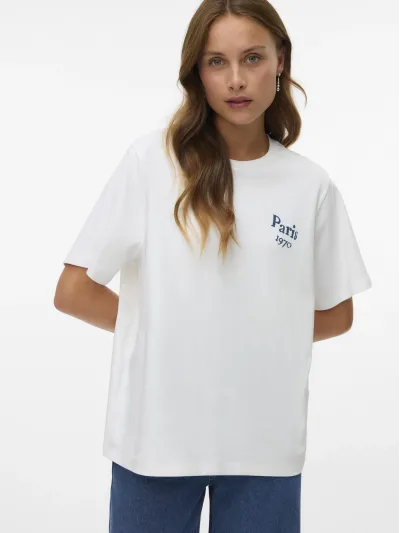 Vero Moda - VERA / White - Női póló