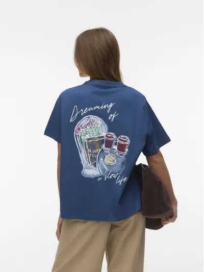 Vero Moda - VERA / Blue - Női póló