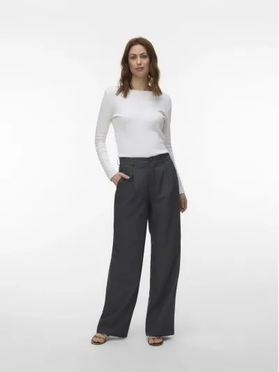 Vero Moda - DALLAS / Grey - Elegáns Női nadrág