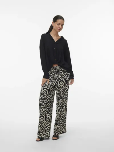 Vero Moda - FRIGA / Grey - Elegáns Női nadrág