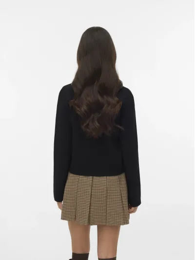 Vero Moda - RILEY / Black - Női felső