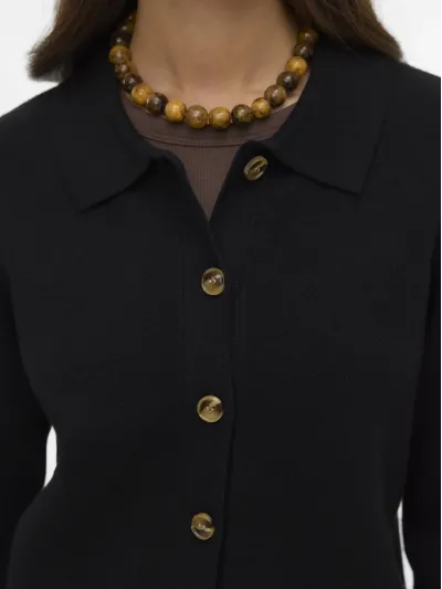 Vero Moda - RILEY / Black - Női felső