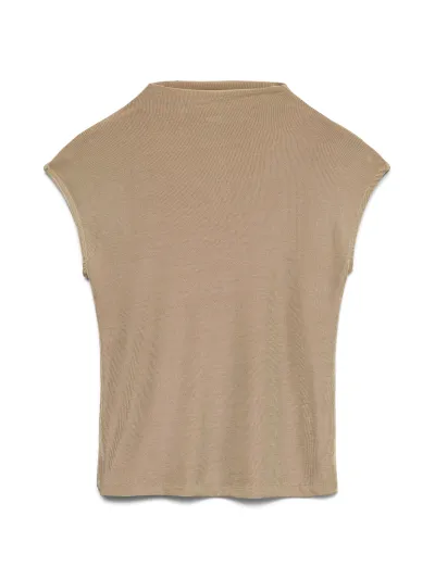 Vero Moda - VOOMA / Brown - Női póló