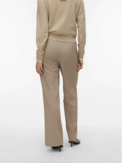 Vero Moda - DALLAS / Brown - Elegáns Női nadrág