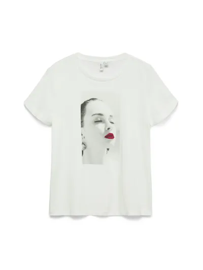 Vero Moda - JAMAICA / White - Női póló