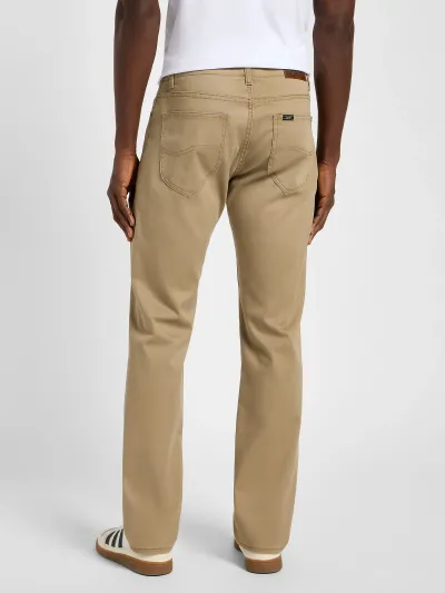 Lee - STRAIGHT FIT MVP / OSCAR KHAKI - Férfi farmernadrág