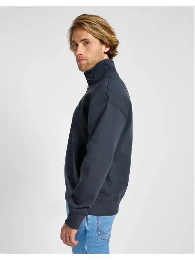 Lee - Half ZIP / Dark muted Gray - Férfi pulóver