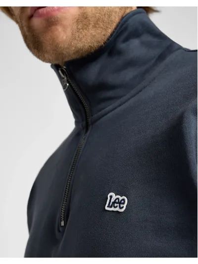 Lee - Half ZIP / Dark muted Gray - Férfi pulóver