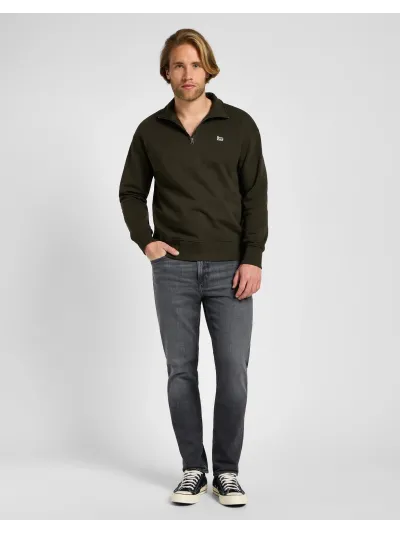 Lee - Half ZIP Sweater / Olive Night - Férfi pulóver