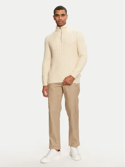 Wrangler - Half Zip / Knit - Elegáns Férfi pulóver