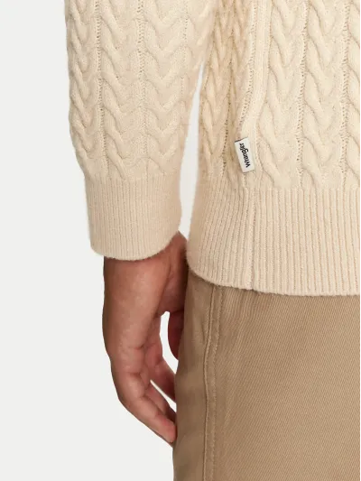 Wrangler - Half Zip / Knit - Elegáns Férfi pulóver