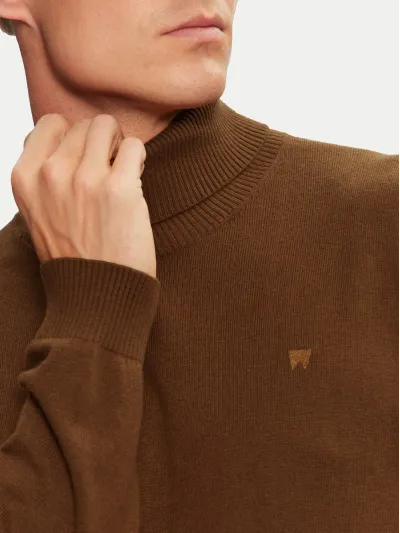 Wrangler - Turtleneck / Monks Robe - Elegáns Férfi pulóver