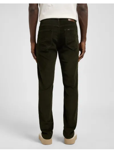 Lee - SLIM FIT MVP / OLIVE NIGHT - Elegáns Férfi nadrág