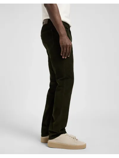 Lee - SLIM FIT MVP / OLIVE NIGHT - Elegáns Férfi nadrág