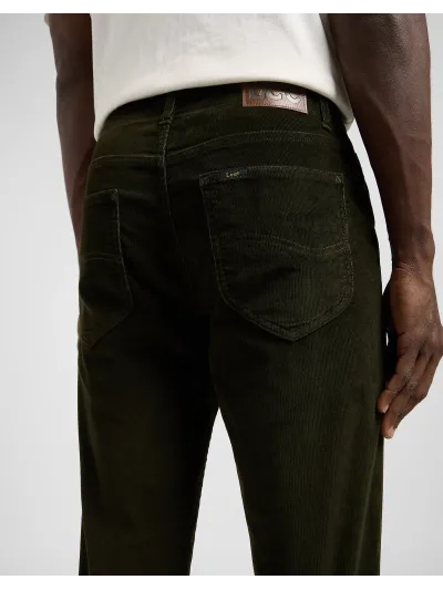 Lee - SLIM FIT MVP / OLIVE NIGHT - Elegáns Férfi nadrág