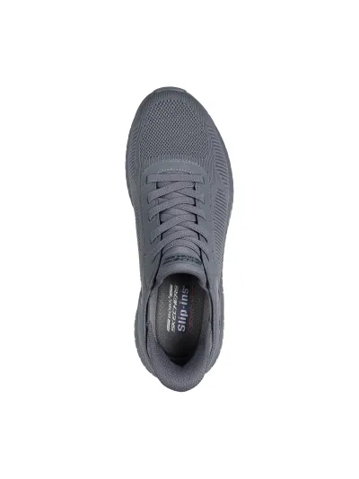 Skechers - BOB SQUAD CHAOS / SOLID STEP - Slip-On Férfi utcai cipő