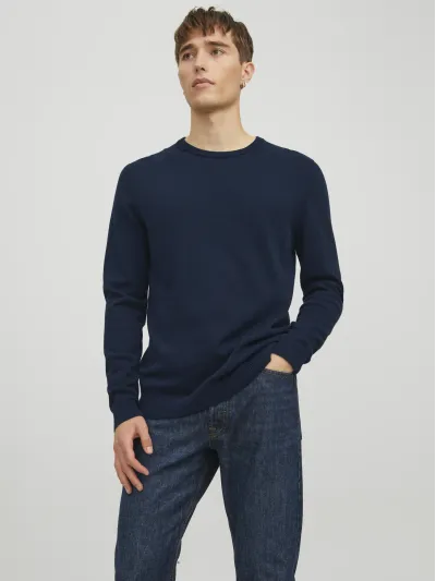 Jack & Jones - BASIC - Elegáns Férfi pulóver