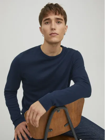 Jack & Jones - BASIC - Elegáns Férfi pulóver