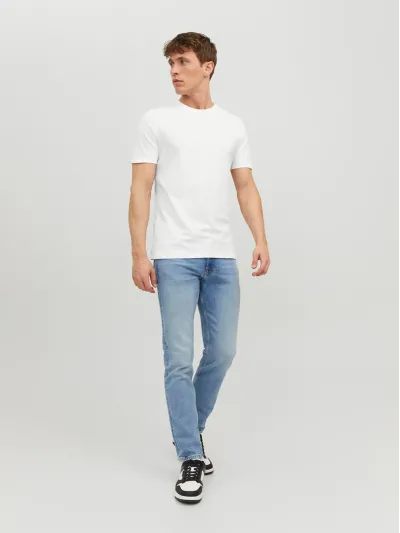 Jack & Jones - ORGANIC / White - Férfi póló
