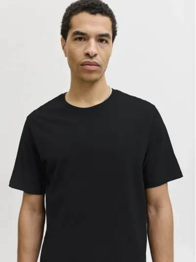 Jack & Jones - ORGANIC / Black - Férfi póló