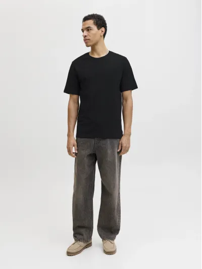 Jack & Jones - ORGANIC / Black - Férfi póló