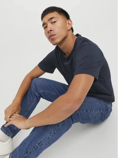 Jack & Jones - ORGANIC / Blue - Férfi póló