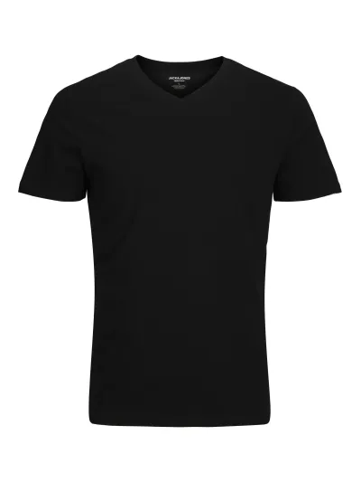 Jack & Jones - ORGANIC / Black - Férfi póló