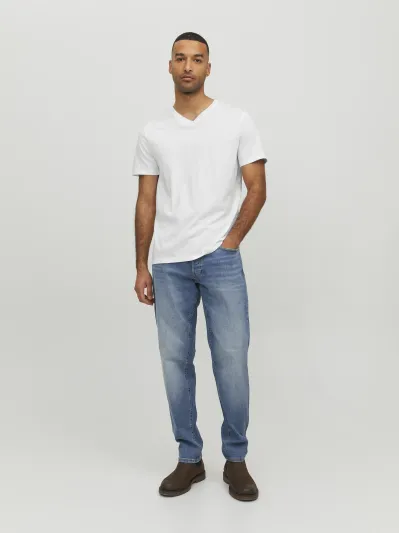 Jack & Jones - ORGANIC / White - Férfi póló