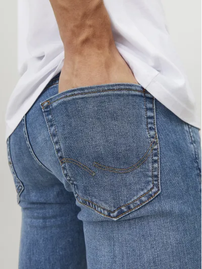 Jack & Jones - GLENN / Blue - Férfi farmernadrág